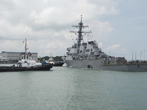 USS John S. McCain ile M/T ALNIC MC, Singapur’da incelenecek