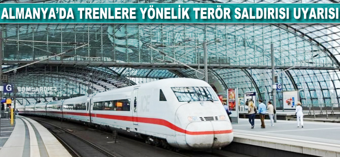 Almanya'da terör saldırısı uyarısı