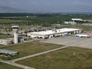 Samsun-Çarşamba Havalimanı'nda bakım çalışmaları devam ediyor