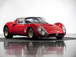 Alfa Romeo 33 Stradale 50 yaşında