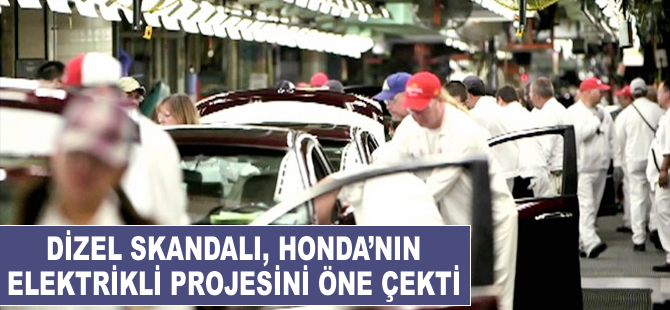 Dizel skandalı, Honda’nın elektrikli projesini öne çekti