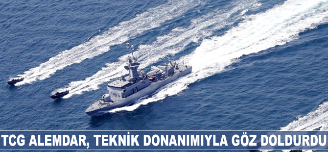 TCG Alemdar, teknik donanımıyla göz doldurdu