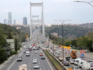 FSM'deki çalışma nedeniyle trafik yoğunluğu yaşanıyor