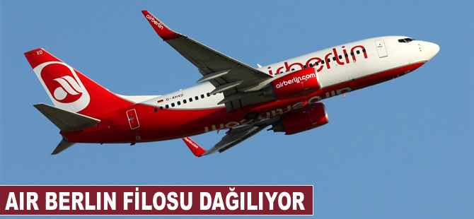 Air Berlin filosu dağılıyor