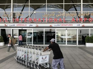 Erbil Havalimanı'nda 'uçuş yasağı' yoğunluğu