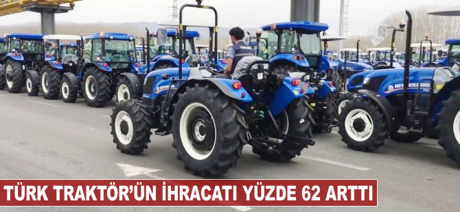 Türk Traktör'ün ihracatı yüzde 62 arttı