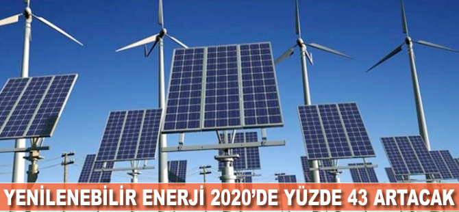 IEA: Yenilenebilir enerji 2022'de yüzde 43 artacak