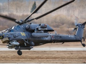 Rusya'ya ait Mi-28 helikopteri acil iniş yaptı