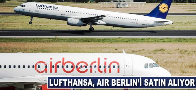 Lufthansa, Air Berlin'i satın alıyor