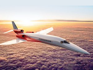 Supersonik business jet için testler sürüyor
