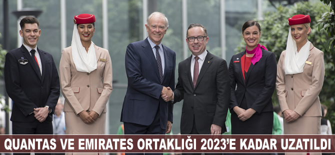 Quantas ve Emirates ortaklığı 2023'e kadar uzatıldı