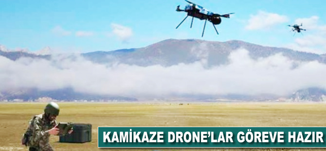Türkiye'nin "kamikaze drone"ları göreve hazır