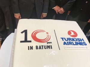 THY Hopa-Batum uçuşlarının 10. yılı kutlandı
