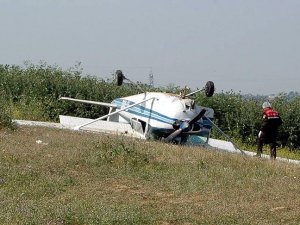 Tekirdağ'da eğitim uçağı düştü: 1 yaralı