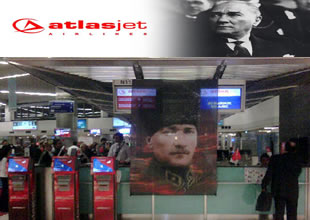Atlasjet Havayolları, Atatürk'ü unutmadı