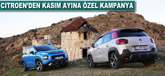 Citroen'den kasım ayına özel kampanya