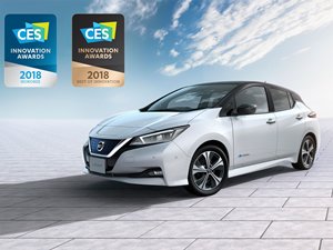Yeni Nissan Leaf “En İyi İnovasyon” ödülünü kazandı