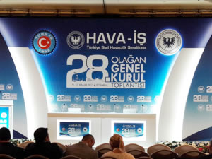 Hava-İş 28. Olağan Genel Kurul Toplantısı başladı