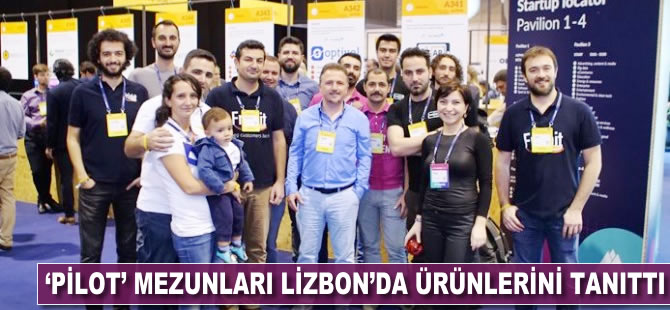 'PİLOT' mezunları Lizbon'da ürünlerini tanıttı