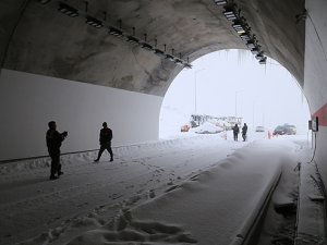 Ovit Tüneli kontrollü olarak ulaşıma açıldı