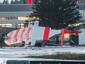 Norveç Hava Kuvvetleri'ne ait helikopter kırıma uğradı
