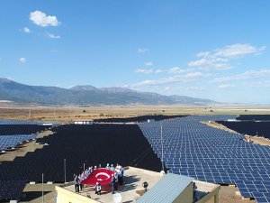 Gaziantep'ye 25 megavat gücünde güneş enerji santrali üretime başladı