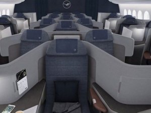Lufthansa yeni business koltuklarını tanıttı