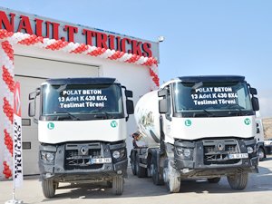 Renault Trucks K serisi, gücü ile hazır beton nakliyesinde