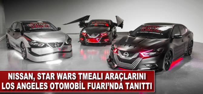 Nissan, Star Wars temalı araçlarını Los Angeles Otomobil Fuarı'nda tanıttı