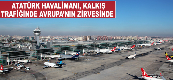 Eurocontrol İstatistiksel Referans Bölgesi kalkış trafiği verileri açıklandı