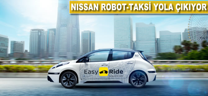 Nissan Robot-Taksi yola çıkıyor