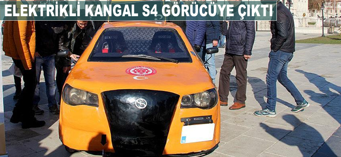 Elektrikli 'Kangal S4' görücüye çıktı
