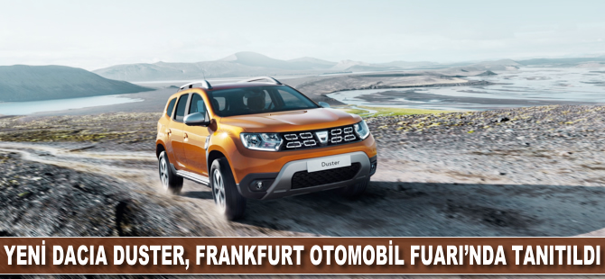 Yeni Dacia Duster, Frankfurt Otomobil Fuarı'nda