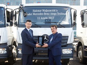 Mercedes-Benz Türk, Hakmar Şirketler Grubu’na 20 adet Atego teslim etti