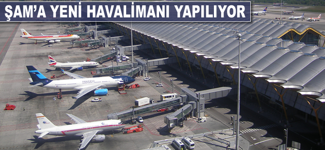 Şam'a yeni havalimanı yapılıyor