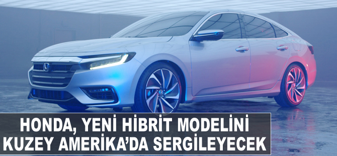Honda’nın en yeni hibrit modeli Insight dünya tanıtımını NAIAS’ta gerçekleştirecek
