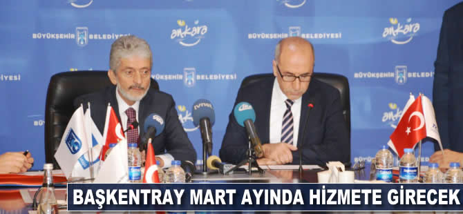 Başkentray mart ayında hizmete girecek