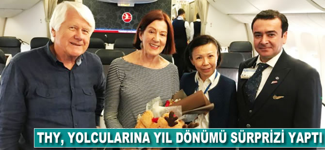 THY, yolcularına yıl dönümü sürprizi yaptı