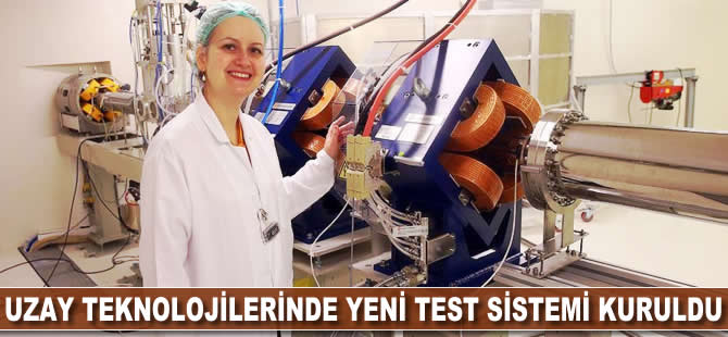 Uzay teknolojilerinde yeni test sistemi kuruldu