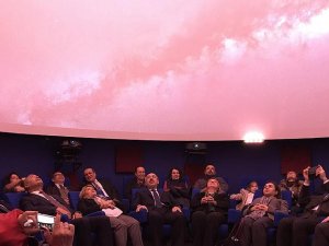 Türkiye'nin ilk 4K çözünürlüklü planetaryumu açıldı
