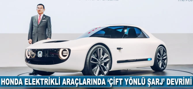 Honda’dan elektrikli araçlarında “Çift Yönlü Şarj” devrimi