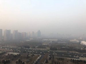 Çin'de hava kirliliğine turuncu alarm verildi