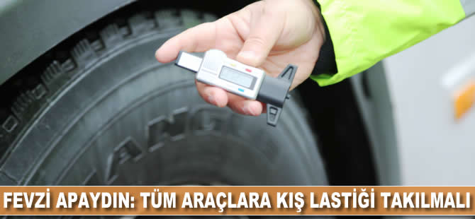 TŞOF'tan kış lastiği uyarısı: Tüm araçlara kış lastiği takılmalı