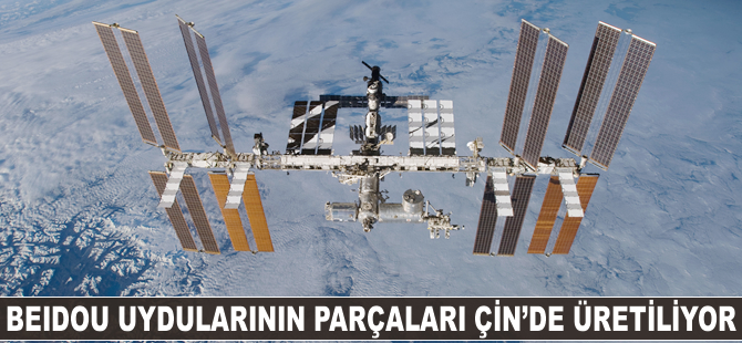 Beidou uydularının parçaları Çin'de üretiliyor