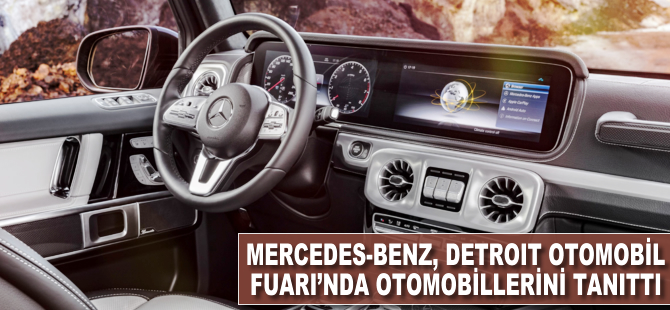 Mercedes-Benz, NAIAS Detroit Otomobil Fuarı'nda ürünlerini tanıtacak