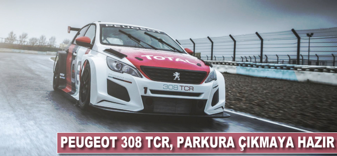 Peugeot 308 TCR, parkura çıkmaya hazır