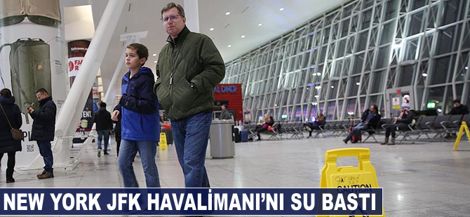 New York JFK Havalimanı'nı su bastı