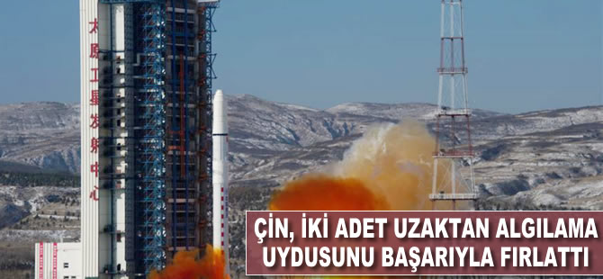 Çin, iki adet uzaktan algılama uydusunu başarıyla fırlattı