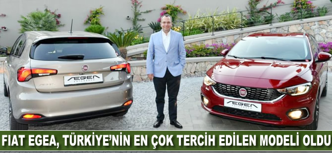 Fiat Egea, Türkiye'nin en çok tercih edilen modeli oldu