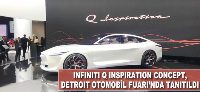INFINITI Q Inspiration Concept, Detroit Otomobil Fuarı'nda tanıtıldı